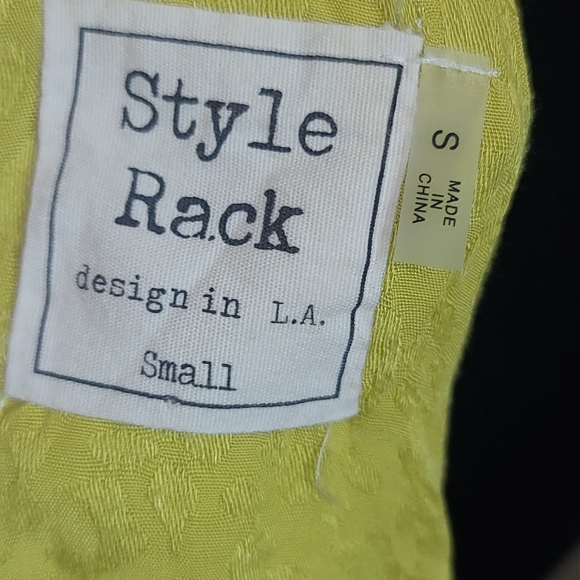 Yellow Green Leopard Print Halter Tank Top - Picture 6 of 8